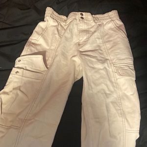 baggy khaki cargo pants